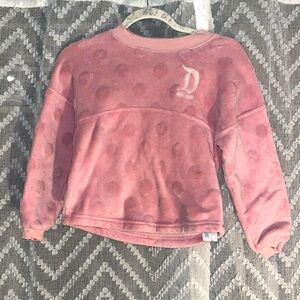 Fuzzy pink youth Disneyland Spirit Jersey